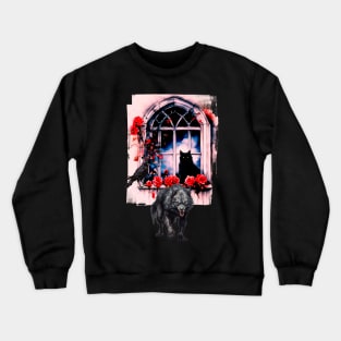 Werewolf with a view Crewneck Sweatshirt